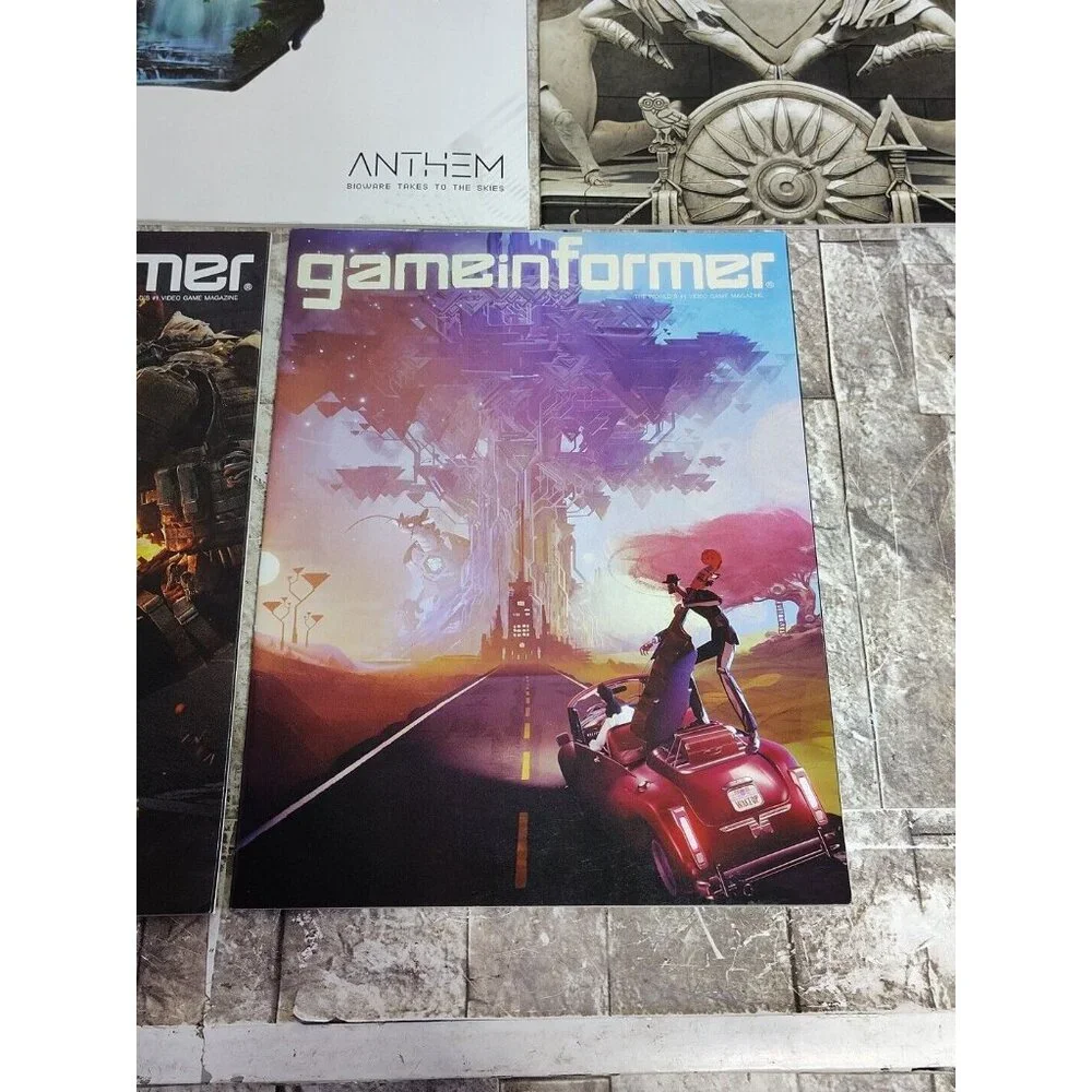 Lot Of 5 Game Informer Magazine Issues 301-303-305-306-307